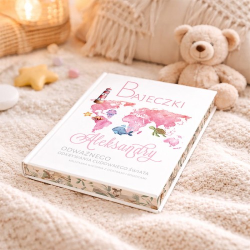 Bajeczki dla dziewczynki z barwionymi brzegami