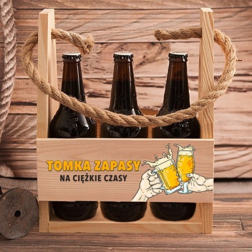 NOSIDŁO na 6 piw Zapasy na Ciężkie Czasy Prezent na kawalerski