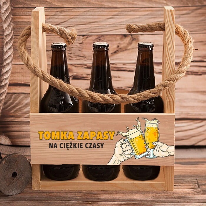 NOSIDŁO na 6 piw Zapasy na Ciężkie Czasy Prezent na kawalerski