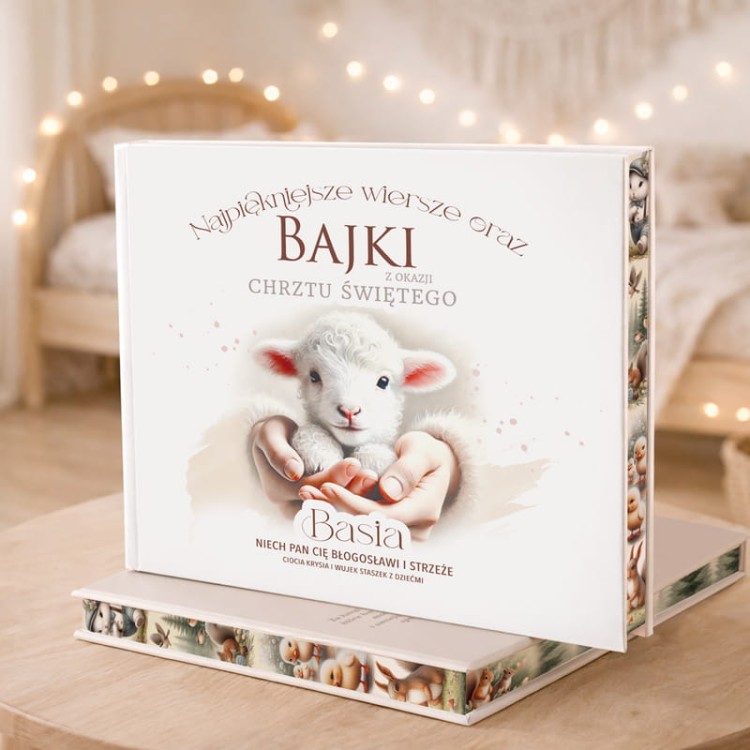 Bajki na chrzest owieczka