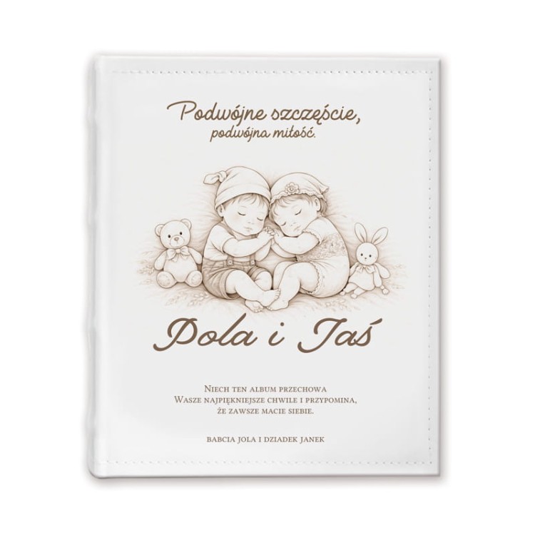 Personalizowany prezent. Album dla chłopca i dziewczynki.