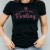T-shirt czarny z napisem Wieczór Panieński + imię panny młodej