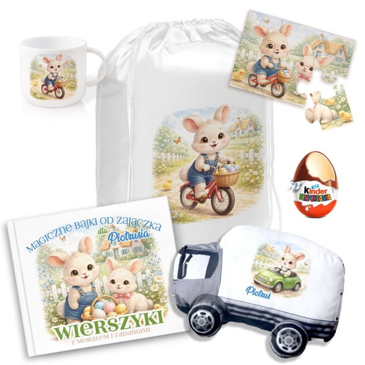 Wielkanocny zestaw prezentowy.