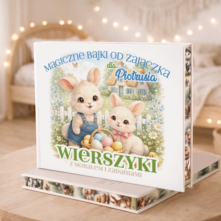 Książka z bajkami na Wielkanoc.