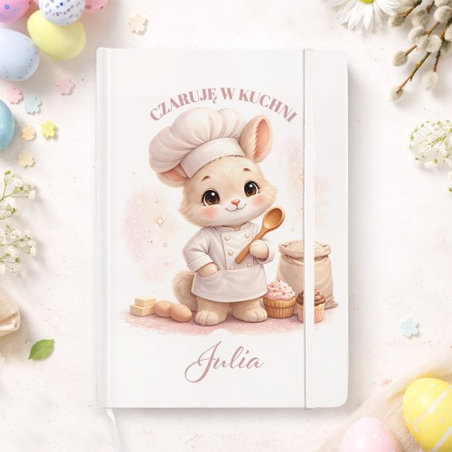 Notatnik dla miłośniczki gotowania.