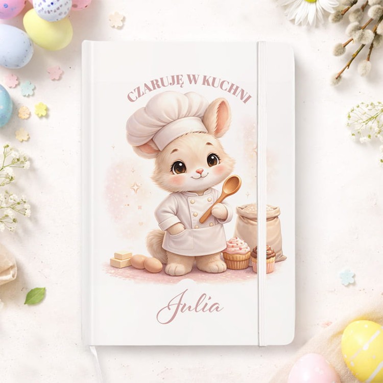 Notatnik dla miłośniczki gotowania.