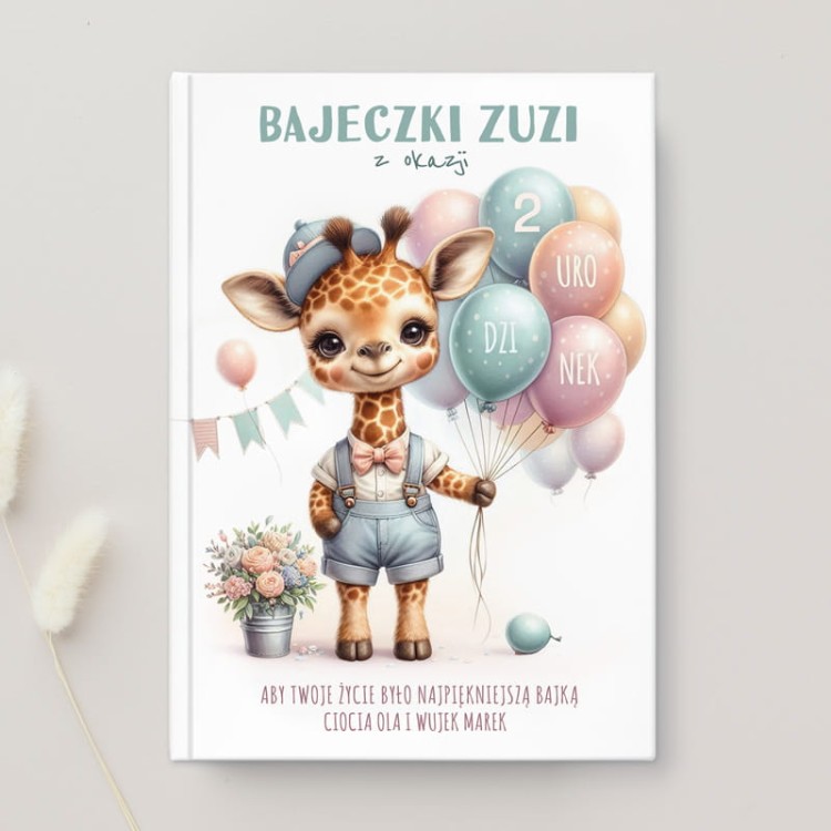 Personalizowane bajki dla dziecka na urodziny.