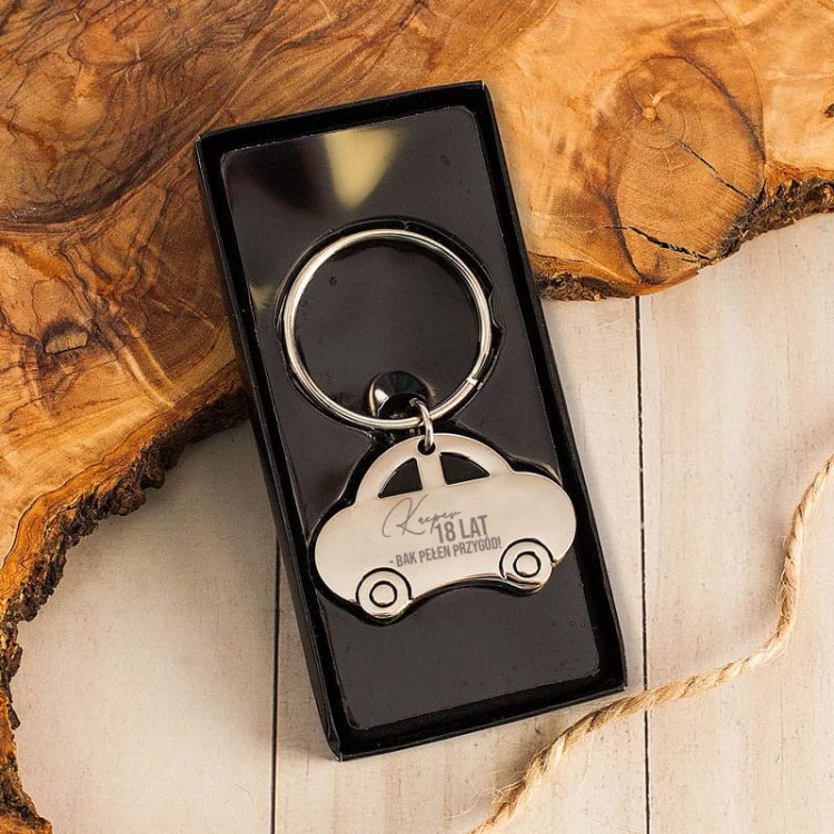 Brelok w kształcie samochodu