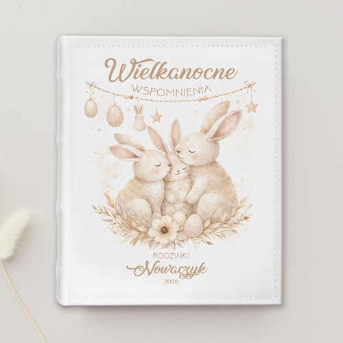 Personalizowany album na zdjęcia.