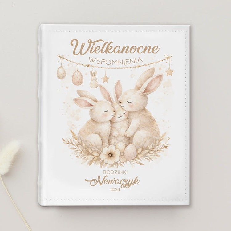 Personalizowany album na zdjęcia.