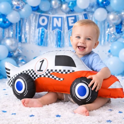 Balon foliowy w kształcie wyścigówki