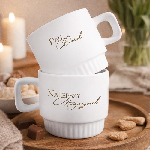 Personalizowany kubek dla wychowawcy.