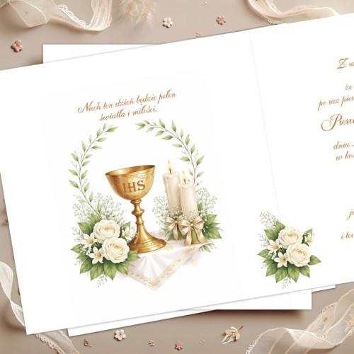 Zawiadomienie komunijne.