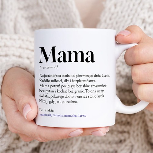 Personalizowany kubek dla mamy