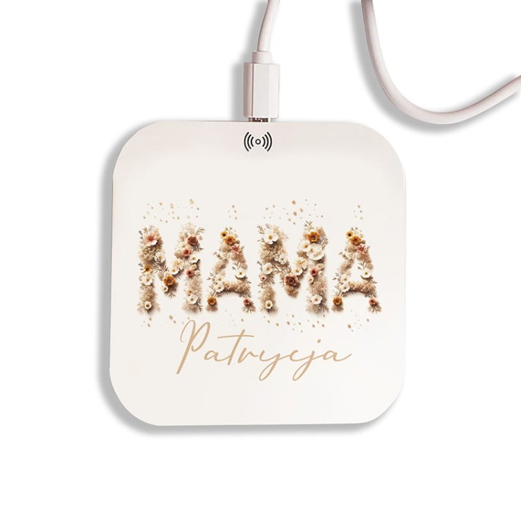 Ładowarka z imieniem dla mamy