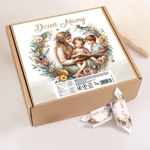 Krówki w pudełku dla mamy