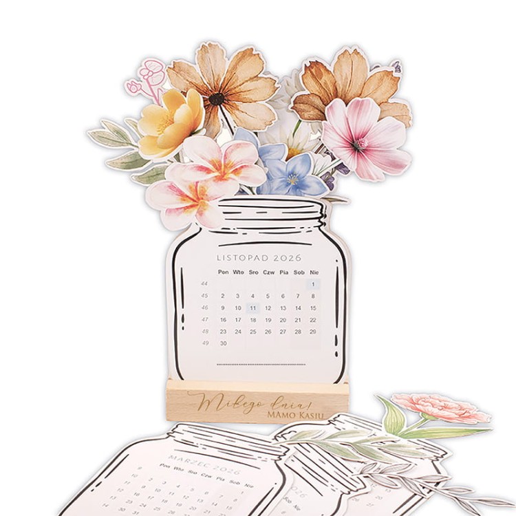 Personalizowany kalendarz