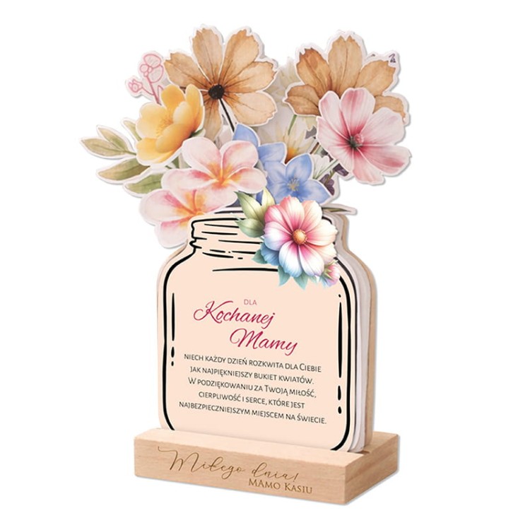 Dekoracyjny kalendarz dla mamy