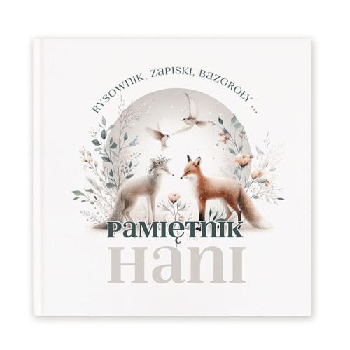 Pamiętnik i rysownik dla dziecka z personalizacją.