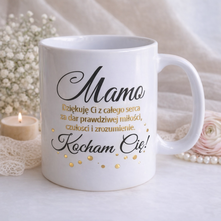 Prezent na dzień mamy kubek