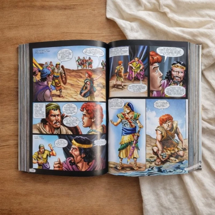 Komiksowe przyposiesci biblijne