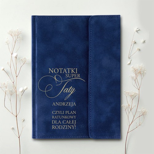 Notes personalizowany na prezent dla taty. Idealny upominek na Dzień Ojca.