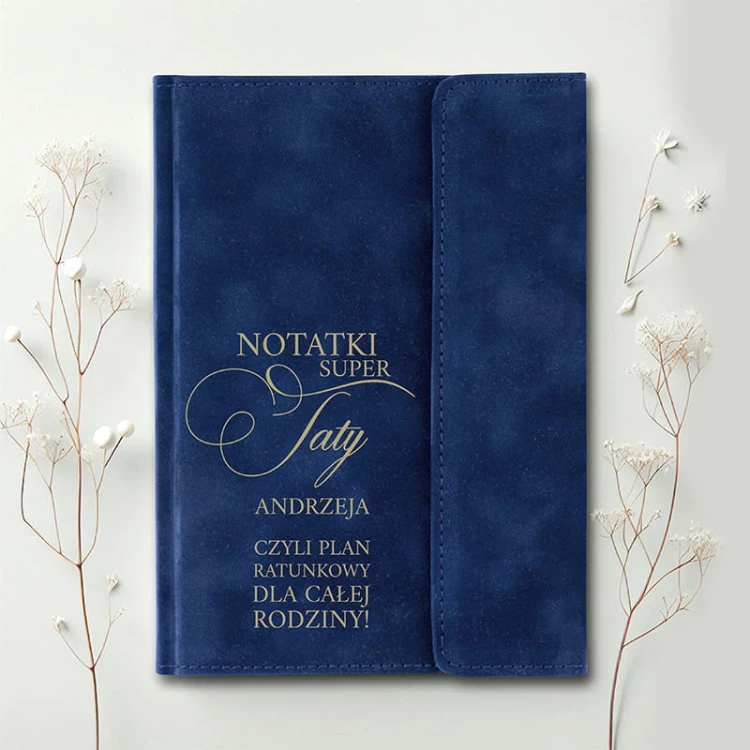 Notes personalizowany na prezent dla taty. Idealny upominek na Dzień Ojca.
