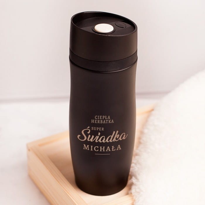KUBEK termiczny oryginalny prezent dla Super Świadka
