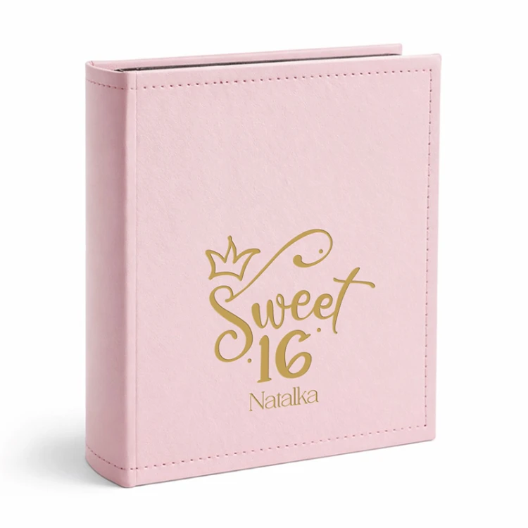 Personalizowany album na prezent dla 16latki.