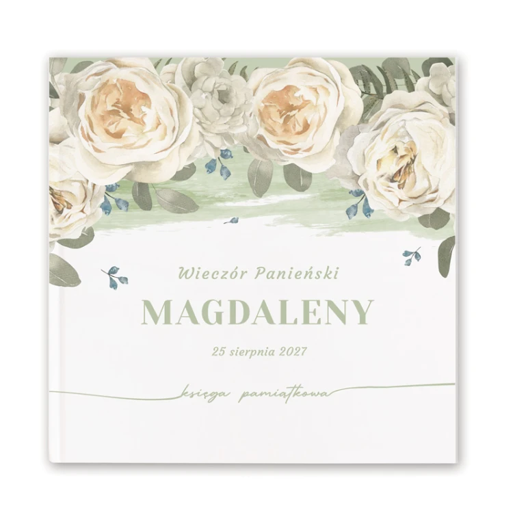 Personalizowana księga na panieński.