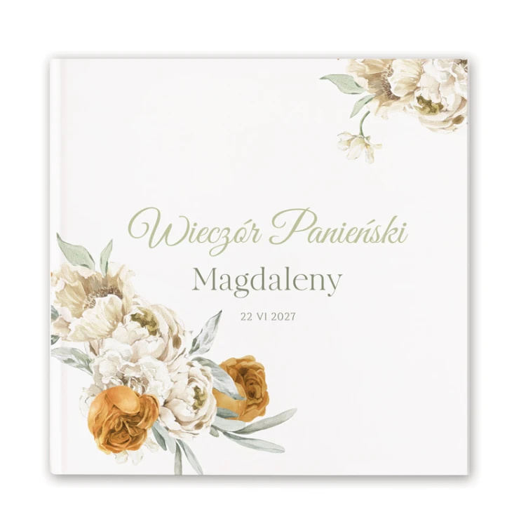 Personalizowana księga na wieczór panieński.
