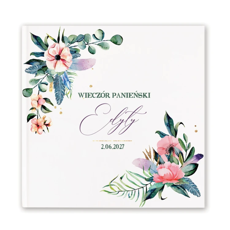 Personalizowana księga na wieczór panieński.