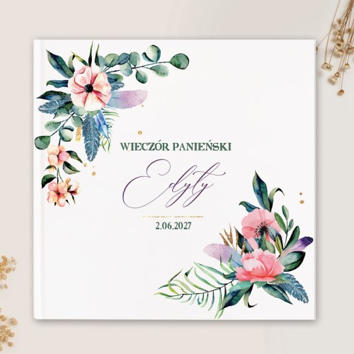 Księga z imieniem na wieczór panieński.