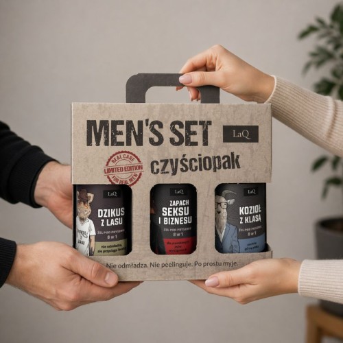 Zestaw żeli pod prysznic na prezent dla faceta.