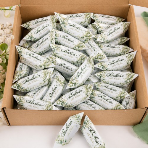 Krówki na słodki prezent dla gości.