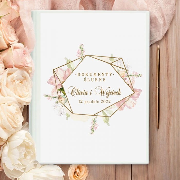 TECZKA na dokumenty ślubne Rocznica Ślubu
