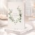 Personalizowany planer z motywem lilii. Organizer ze zdobionymi brzegami.