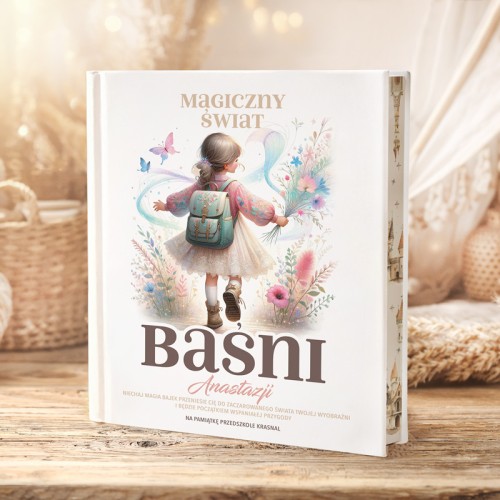 Baśnie dla dziewczynki z barwionymi brzegami