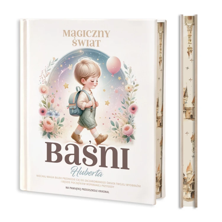 Książka z barwionymi brzegami dla dzieci