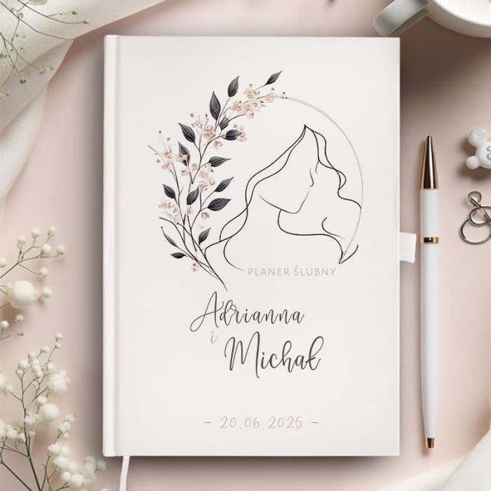 PLANER dla nowożeńców personalizowany prezent