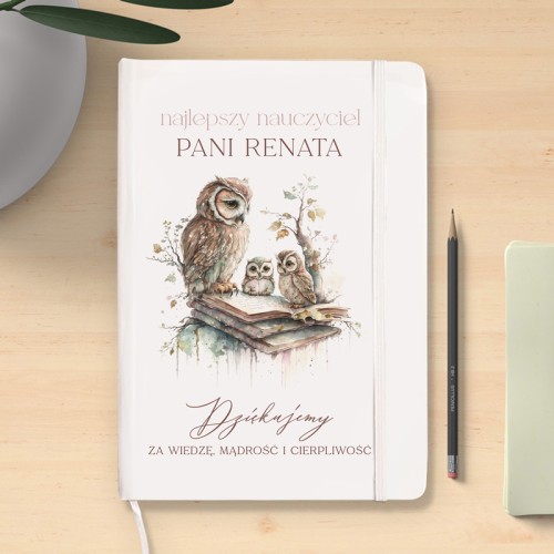 Personalizowany notes dla nauczyciela