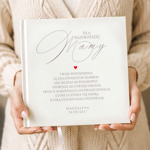 Książka Opowiedz Mi dla mamy wyjątkowy prezent od dziecka.