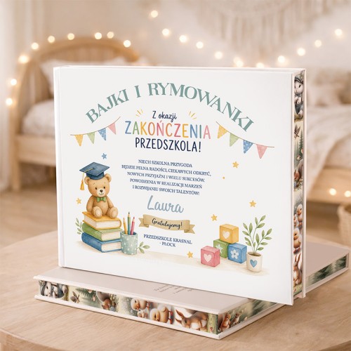 Edukacyjne bajki z personalizacją na zakończenie przedszkola.