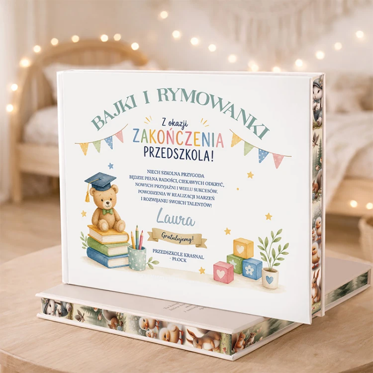 Edukacyjne bajki z personalizacją na zakończenie przedszkola.
