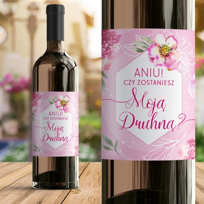 ETYKIETA na alkohol Pytanie do druhny