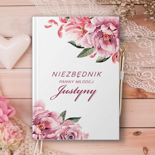 PLANER ślubny organizer dla Panny Młodej Flower Power