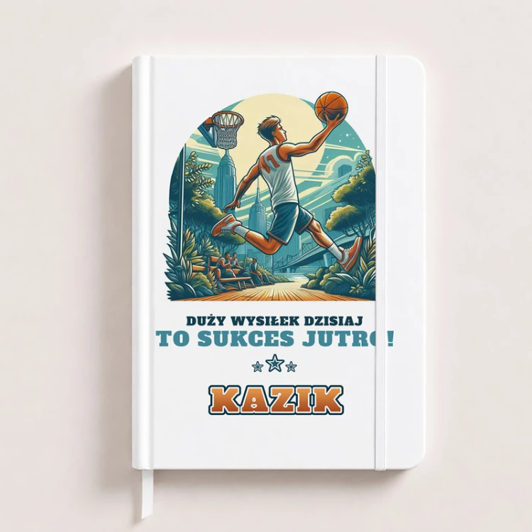 Notes dla fana koszykówki na zapiski.
