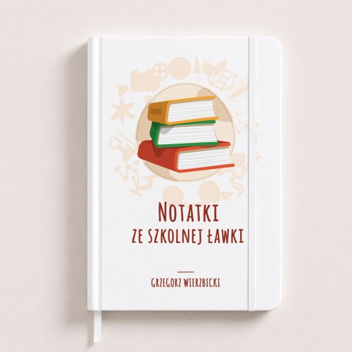 Notatnik z personalizacją dla nauczyciela na notatki.