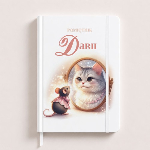 Personalizowany notes dla dziewczynki.