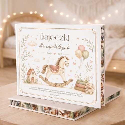 Bajeczki edukacyjne z morałem dla maluszka z pięknymi ilustracjami.